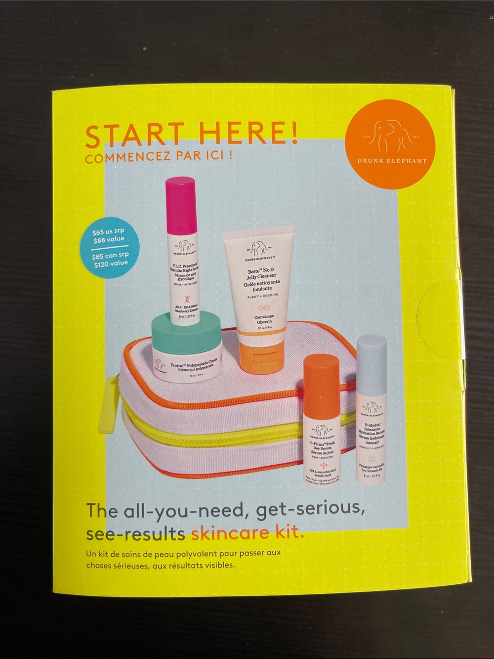 Drunk Elephant Women Skincare Starter Kit - Multi-Color Travel Set